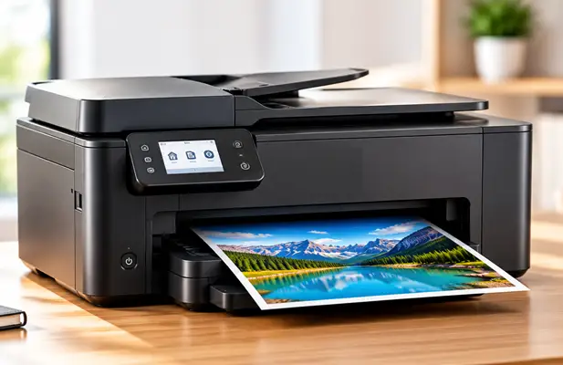 Used HP All-in-One Printer – Tested and Working